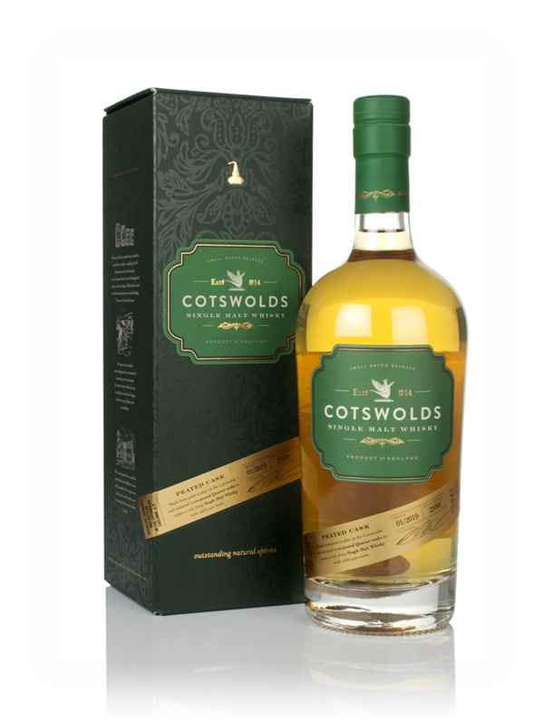 Cotswolds Distillery Peated Cask Single Malt Whisky, 70cl