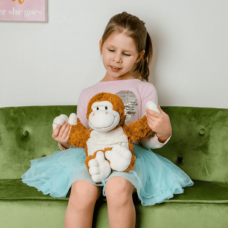 Cozy Creatures Microwavable Plush Soft Toy Monkey
