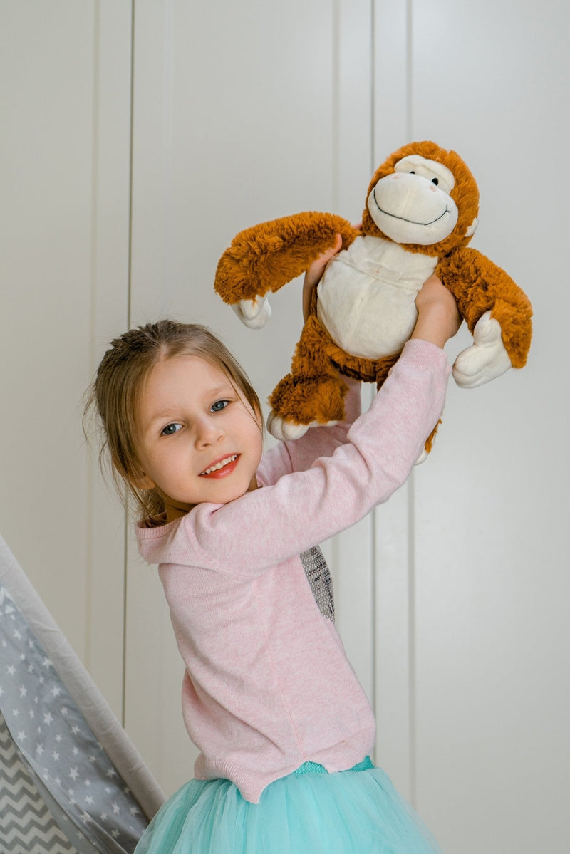 Cozy Creatures Microwavable Plush Soft Toy Monkey