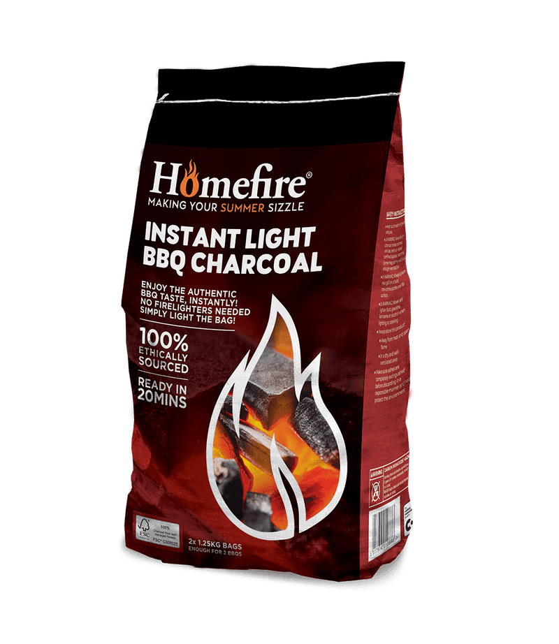 CPL Homefire Instant Light BBQ Charcoal 1.25kg