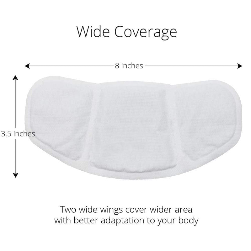 CrampCareH 5-Patch PMS Heat Patch with Wide Wings – FDA-Registered