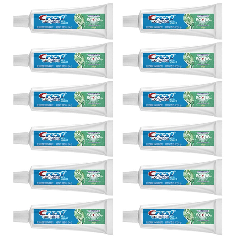 Crest Complete Whitening Scope Minty Toothpaste – Whitening & Cavity Protection