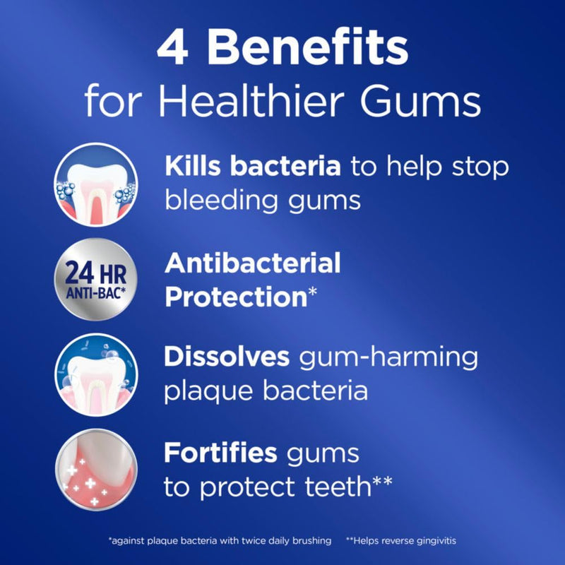 Crest Pro-Health Gum Detoxify Deep Clean Toothpaste - 4.8 oz Pack of 3 | Anticavity & Antibacterial Fluoride