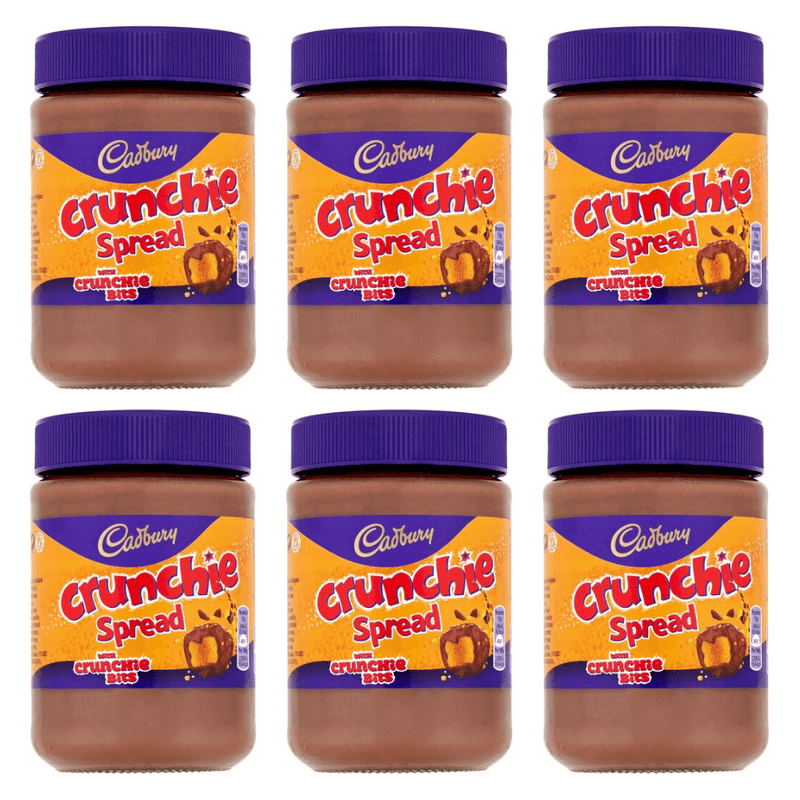 6 x Cadbury Crunchie Chocolate Spread 400G