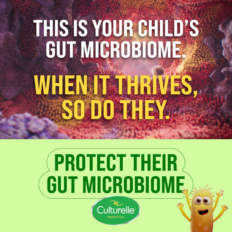 Culturelle Kids Daily Probiotic Gummies + Veggie Fiber (Ages 3+) Berry – Digestive Health & Immune Support