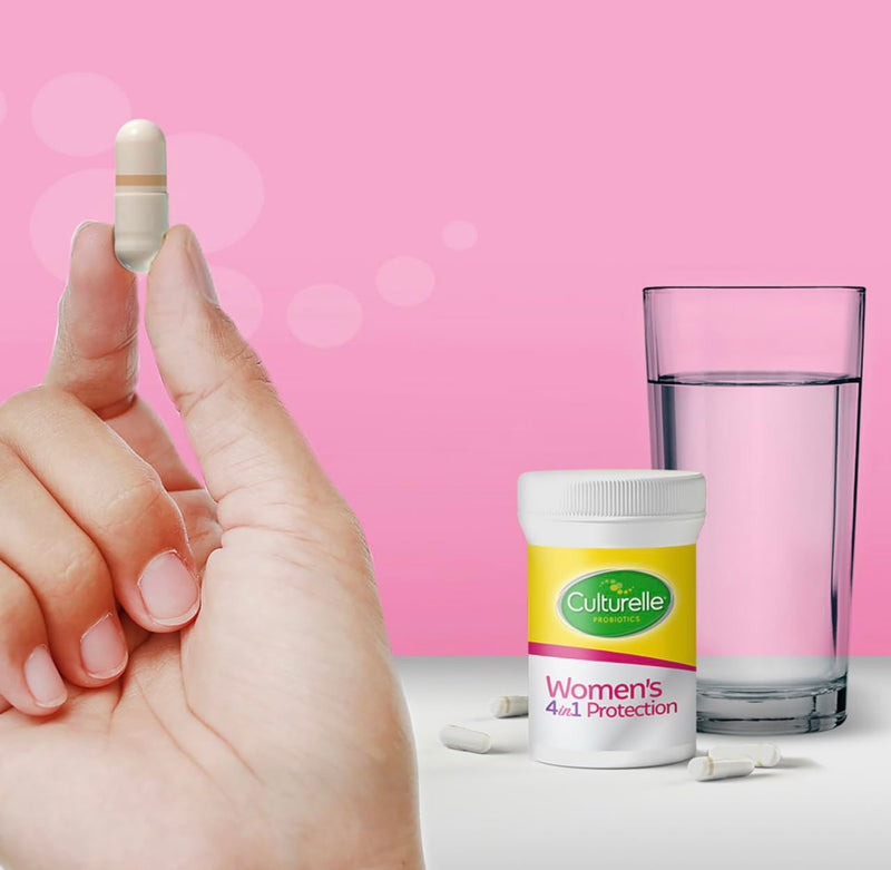 Culturelle Women’s Healthy Balance Probiotics – Digestive, Vaginal & Immune Health – 60 ct (2-Pack) – Non-GMO