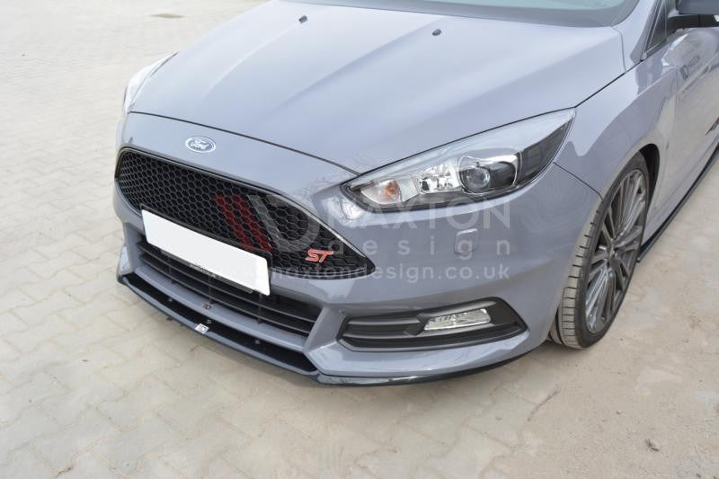 Maxton Design - FRONT SPLITTER FOCUS ST MK3 CUPRA FACELIFT