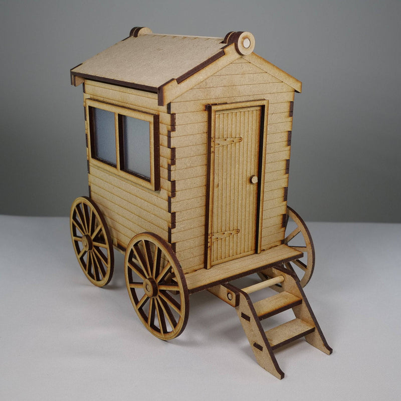 Bathing Hut - Flatpack Model Kit