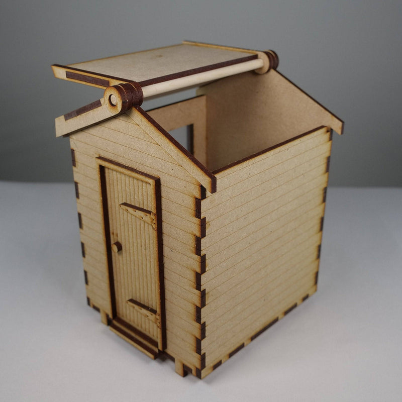 Garden Shed - Flatpack Model Kit