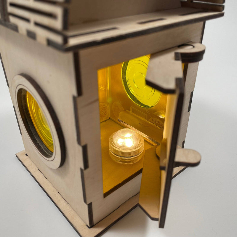 Railway Roadside Lamp - Flatpack Model Kit