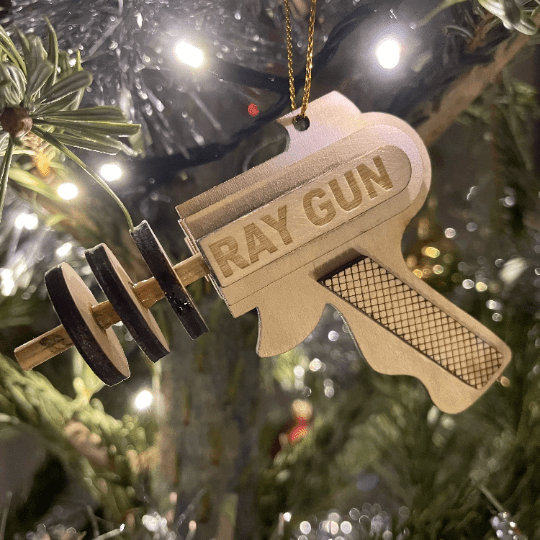 Ray Gun Bauble - Flatpack Model Kit