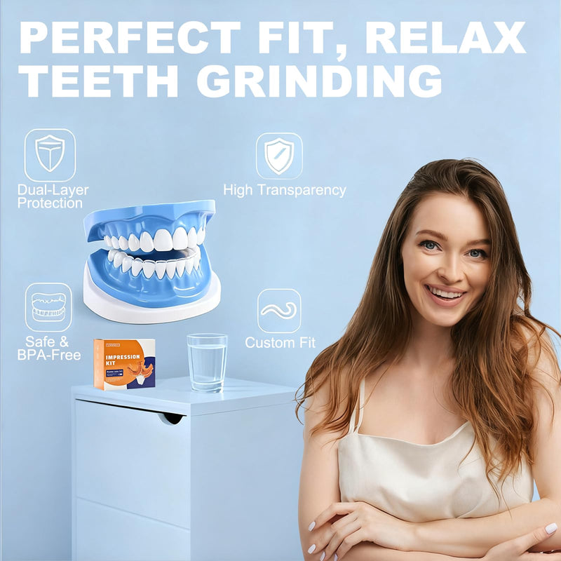 Bruxism Night Guard - Custom, BPA-Free, Comfortable Mouthguard