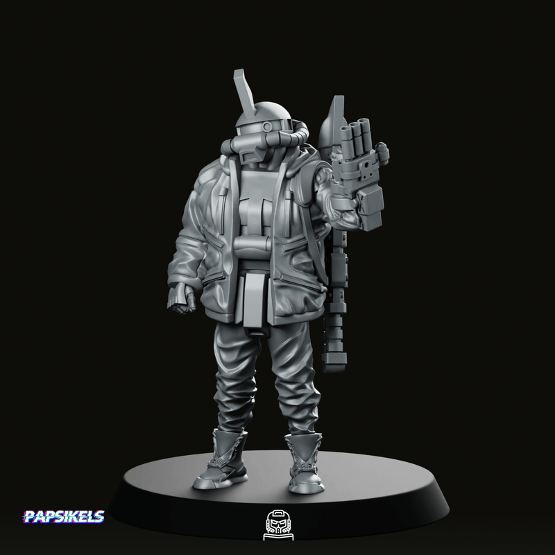 Cyber Mecha Street Punk Gouf 2 Miniature Resin