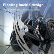 CYCLAMI Bicycle Ultra-Lightweight Carbon Fiber Brake Rotor Center-lock 6-bolt Disc Brake, 160mm, 180mm - InStock