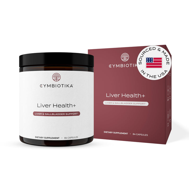 CYMBIOTIKA Liver Health+ – Liver Support, Cleanse & Repair (84 Capsules)