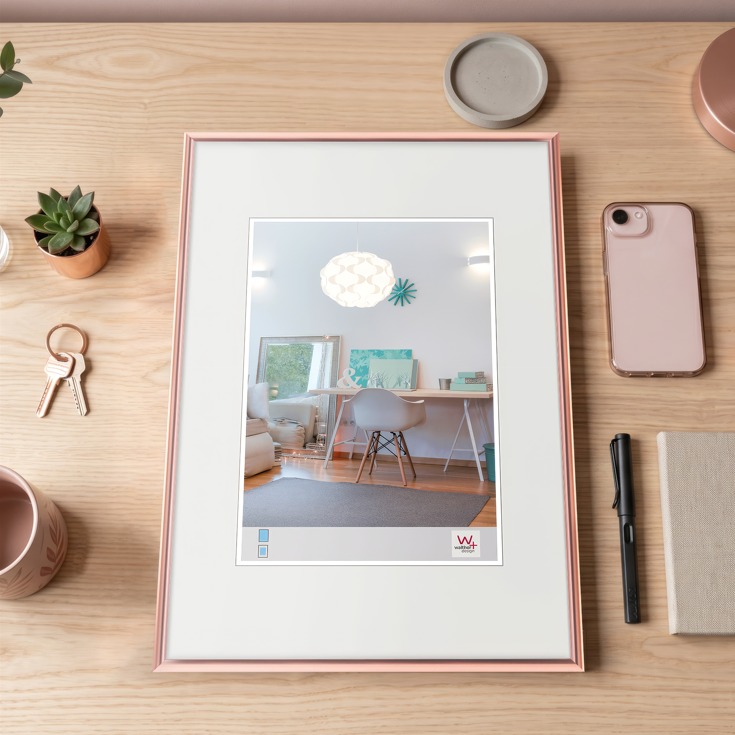 Walther New Lifestyle Photo Frame Rose Gold A4