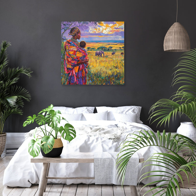 Warrior Mother Canvas