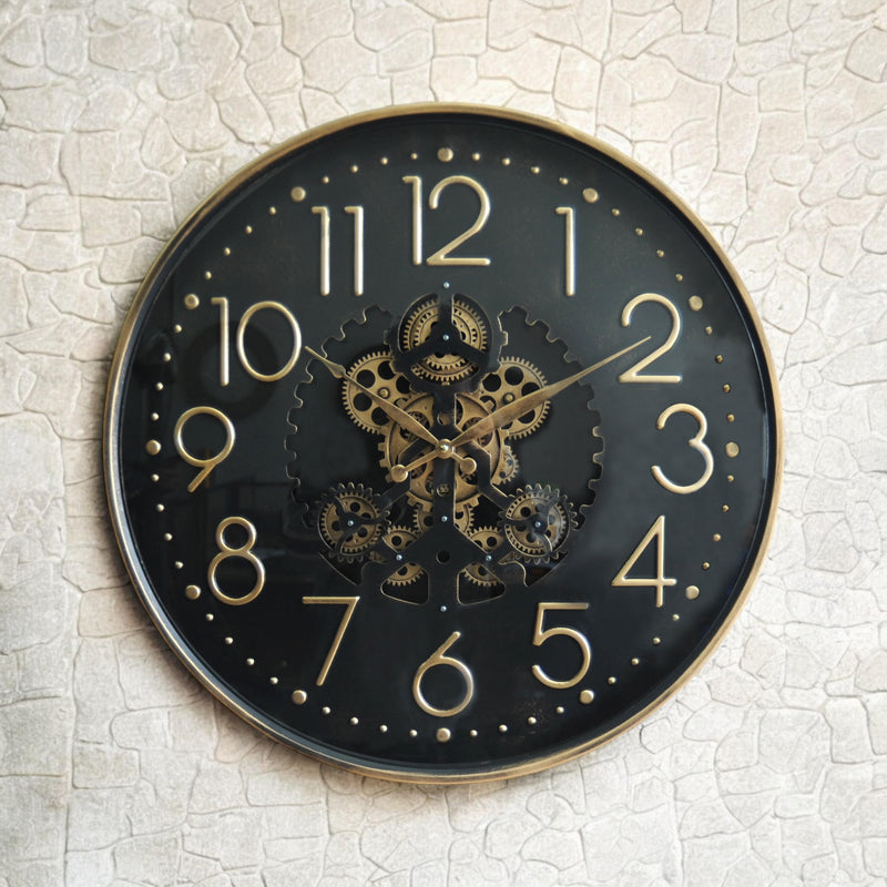 60CM GEAR CLOCK