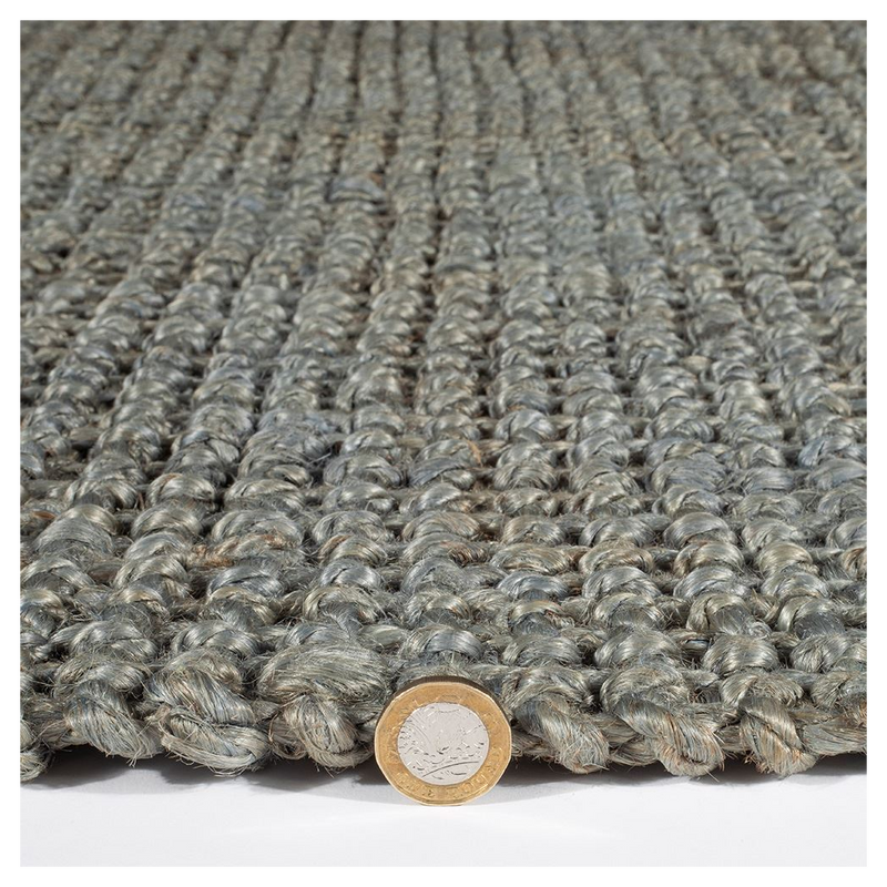 Whitefield Handwoven Boucle 120x170cm Grey Rug