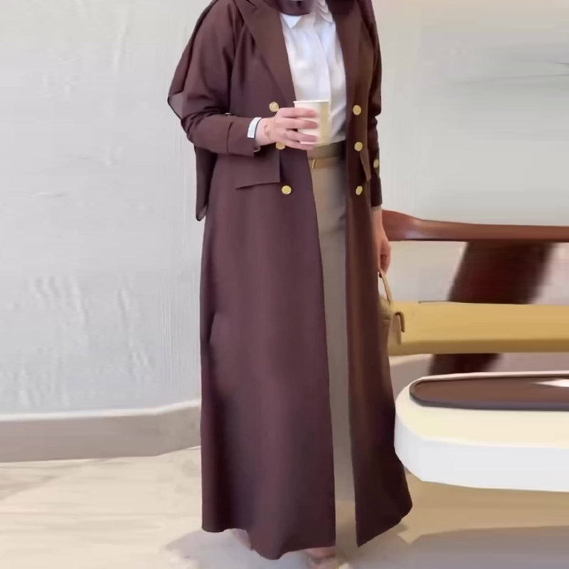 New Designer Model Comfortable Mid-length Women's Trench Coat