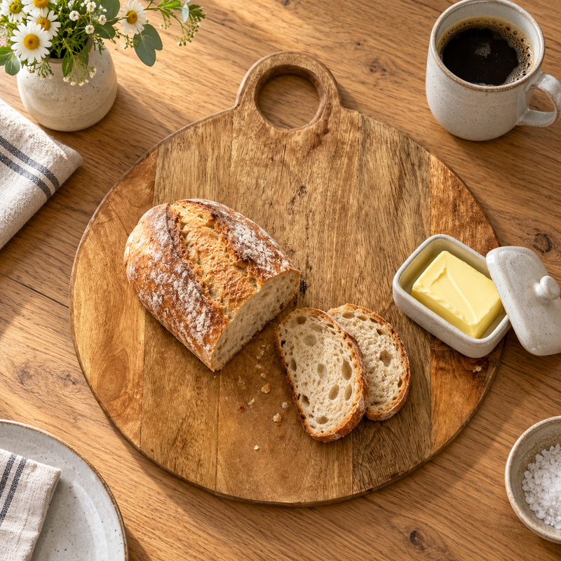 Large Bamboo Chopping & Cheese Serving Board