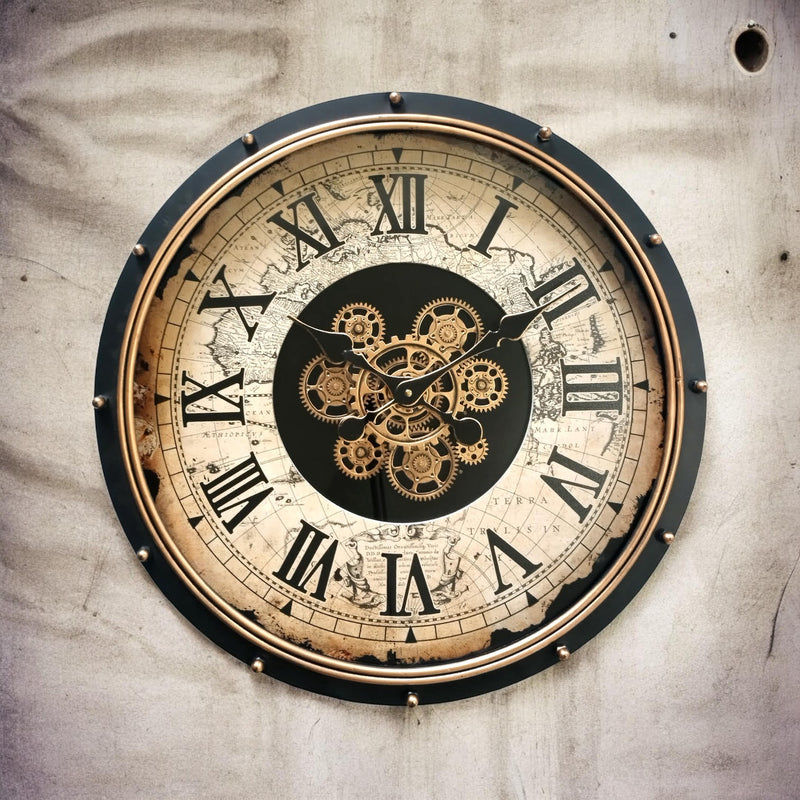 60CM GEAR CLOCK