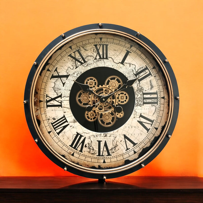 60CM GEAR CLOCK