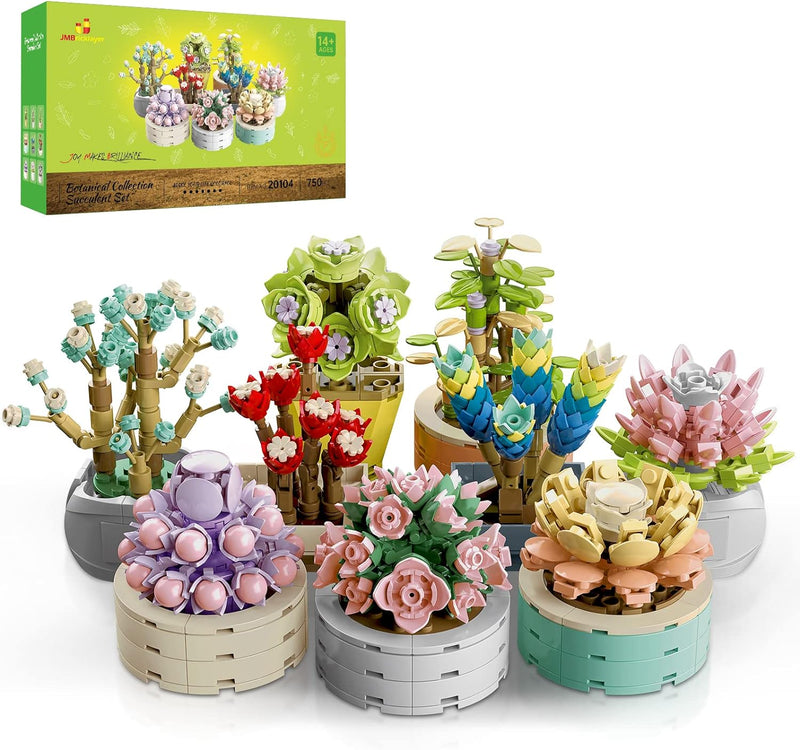 JMBricklayer 9in1 Succulent Set 20104