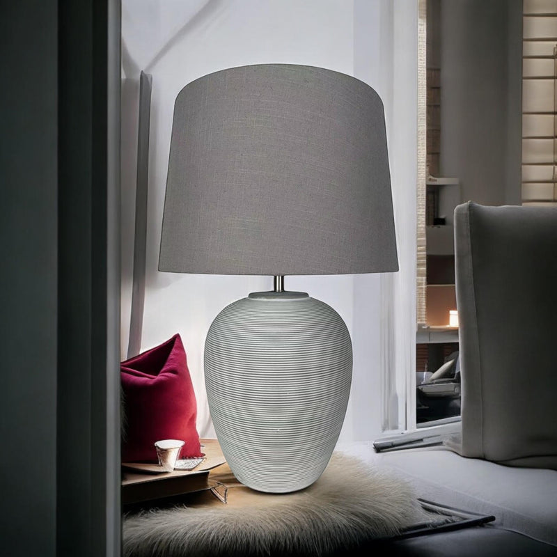 32CM LAMP AND SHADE