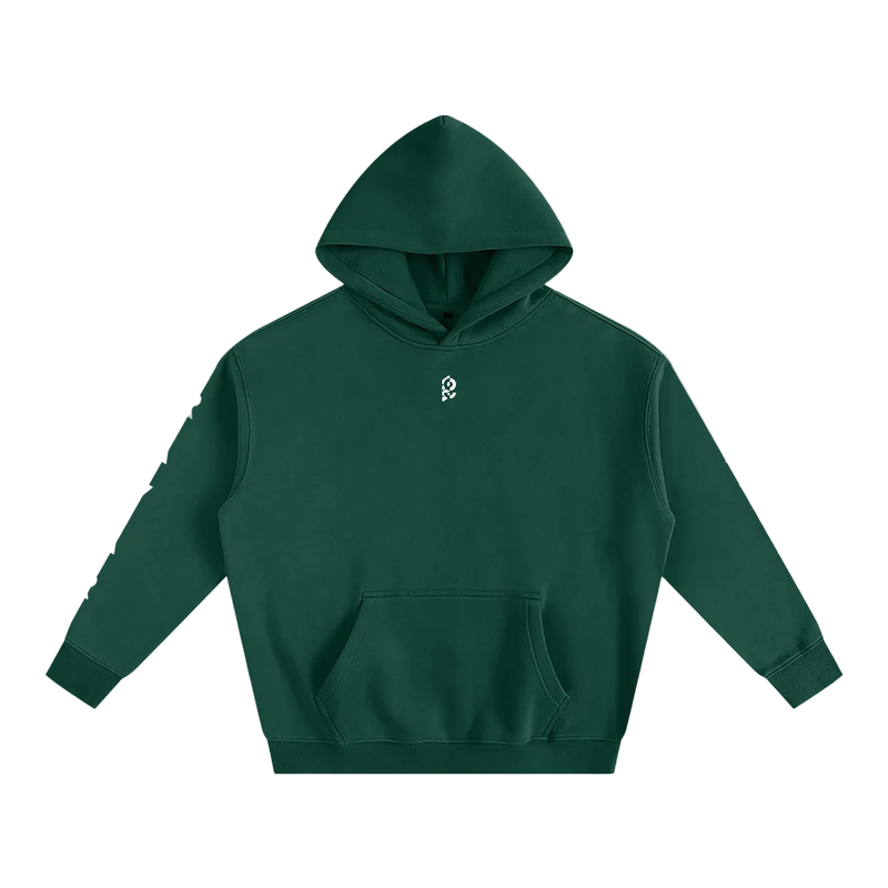 Ravar Arm-Print Heavyweight Hoodie