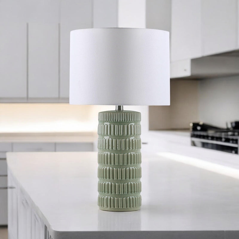 43CM LAMP AND SHADE