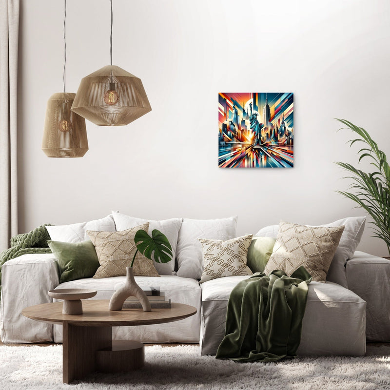 New York Rhythmscape Canvas