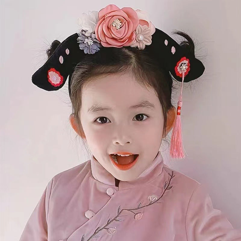 Chinese-Style Princess Tassel Headband
