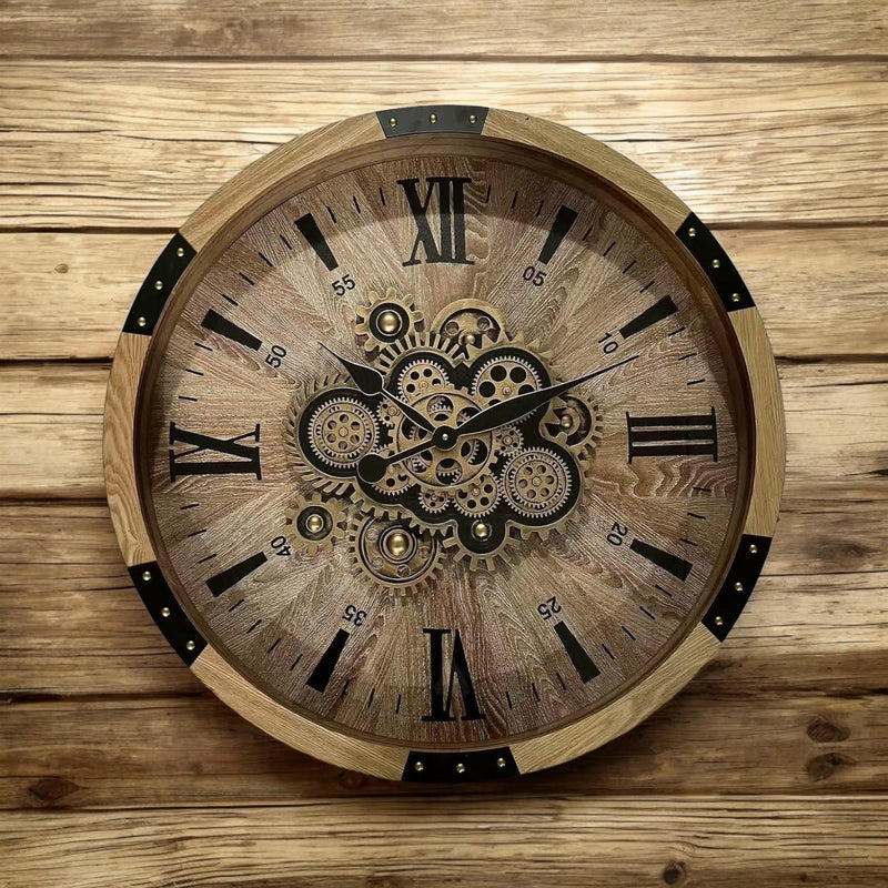68CM GEAR CLOCK