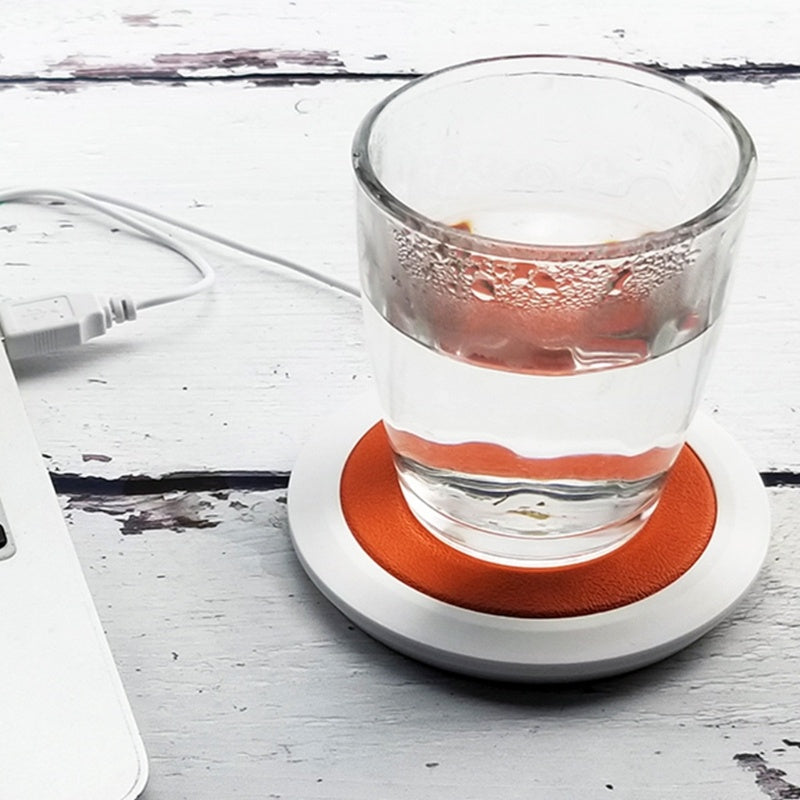 USB Powered Cup Warmer Mat Pad For Coffee Tea Beverage Drink Heating Cup Mat Tea Coffee Cup Mug Mat Creative New Year Gift