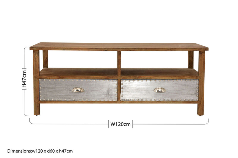 Brown Rectangular Storage Coffee Table | Shoreditch