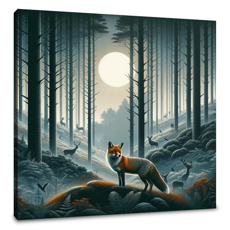 Mystique Forest Canvas