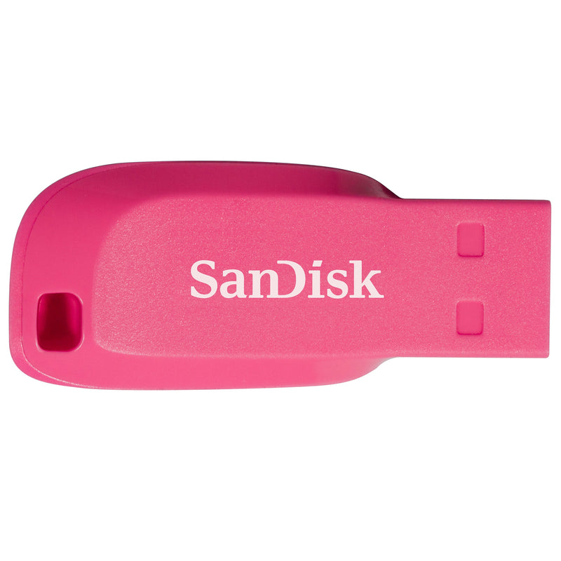 SanDisk 16GB Cruzer Blade USB 2.0 Flash Drive 3 Pack - Blue, Green & Pink