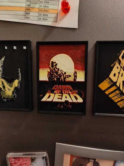 Dawn of the Dead Movie Fridge Magnet