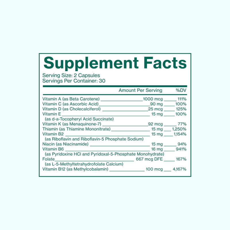 Love Wellness Mind & Body Duo — Daily Love Multivitamin + Big Brain Probiotics