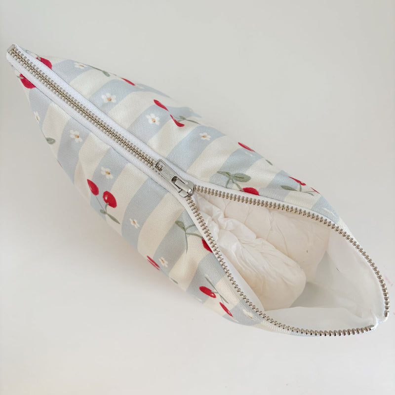 Nappy Wallet - Cherry Stripe