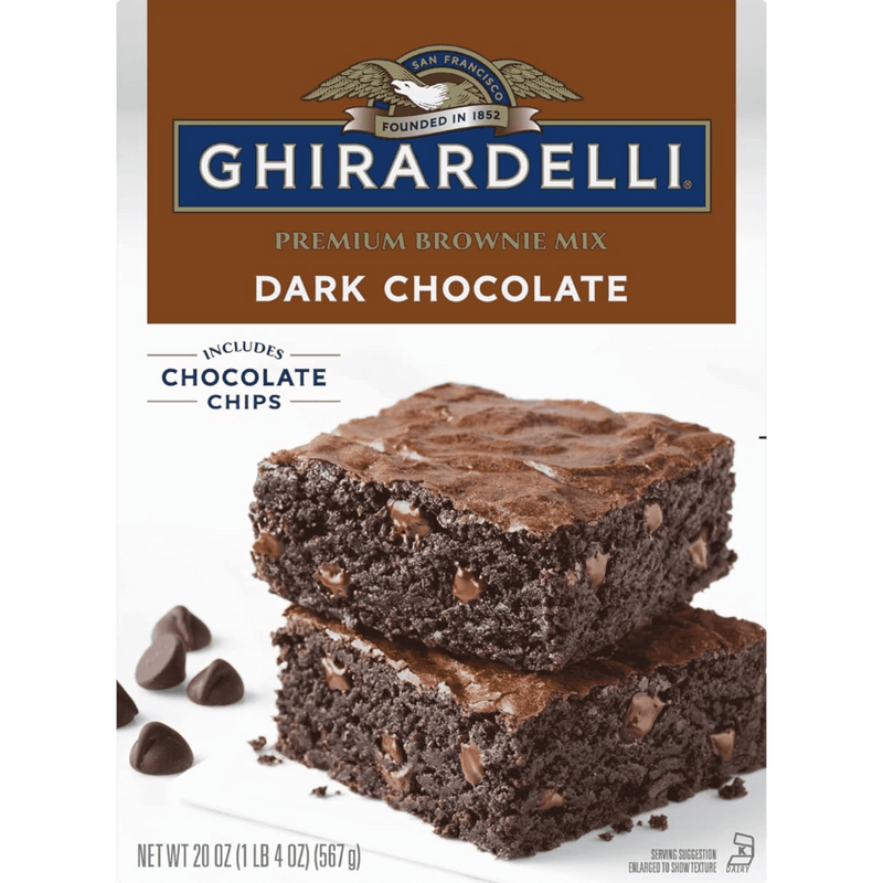 Dark Chocolate Ghirardelli Brownie Mix (567g) - InStock