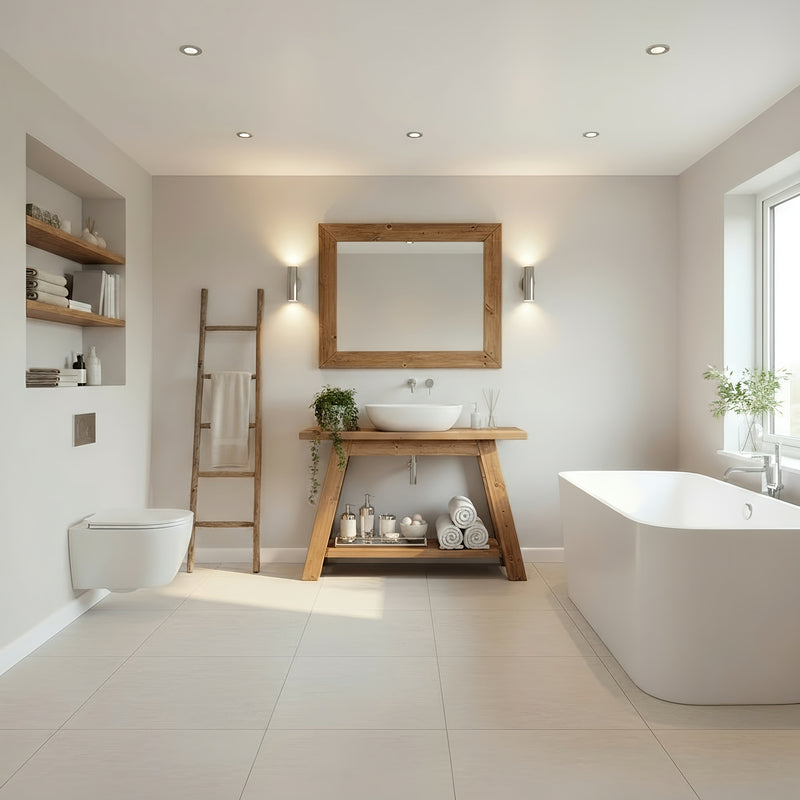 DASI Bathroom Vanity With Shelf