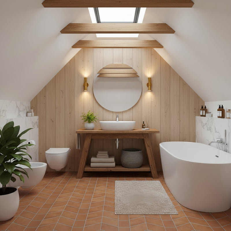 DASI Bathroom Vanity With Shelf