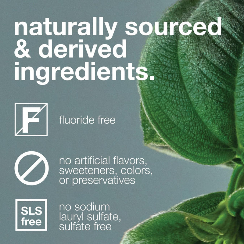 Davids Fluoride Free Toothpaste – Enamel Health, Whitening, SLS-Free, EWG Verified, 5.25oz