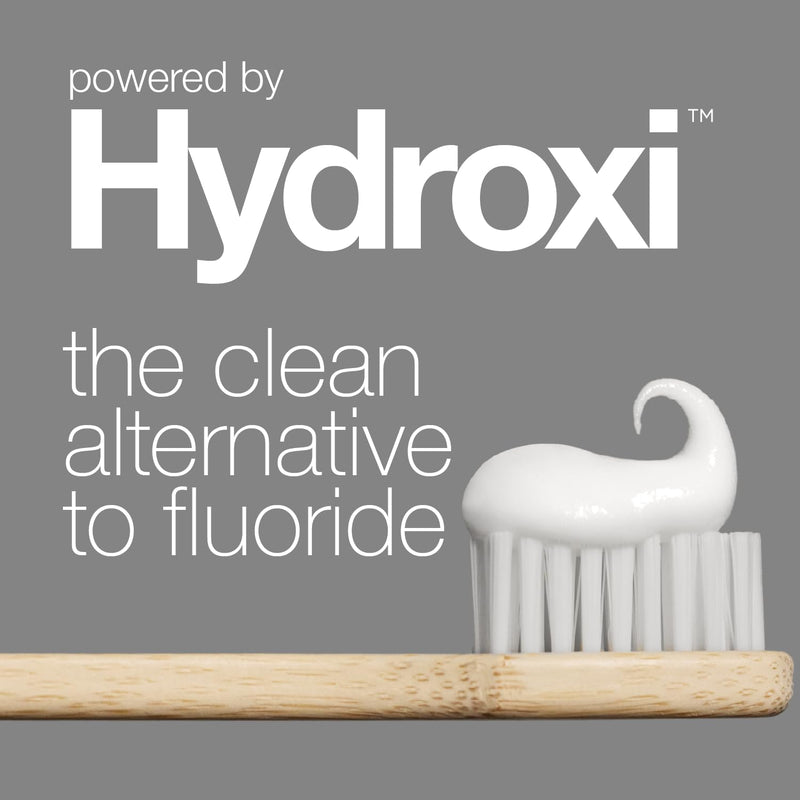 Davids Hydroxi Nano Hydroxyapatite Toothpaste - Fluoride Free, Whitening, Sensitive Relief, SLS Free, Made in USA (3 Pack)