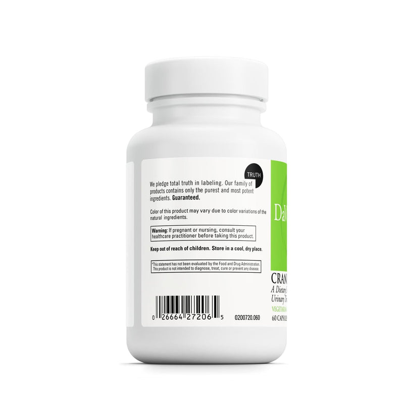DAVINCI Labs Cranberry - Urinary Tract Health Support* - 60 Capsules | Vegetarian & Gluten-Free