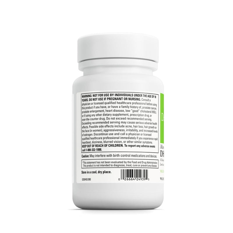 DaVinci Labs Micronized DHEA 10mg – Hormone Balance, Brain & Thyroid Support (Vegetarian, 90 Capsules)