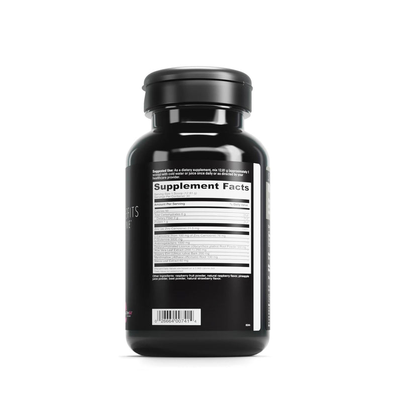 DAVINCI Labs GI Benefits – Digestive Health Powder with Zinc & L-Glutamine | Immune & Gut Health