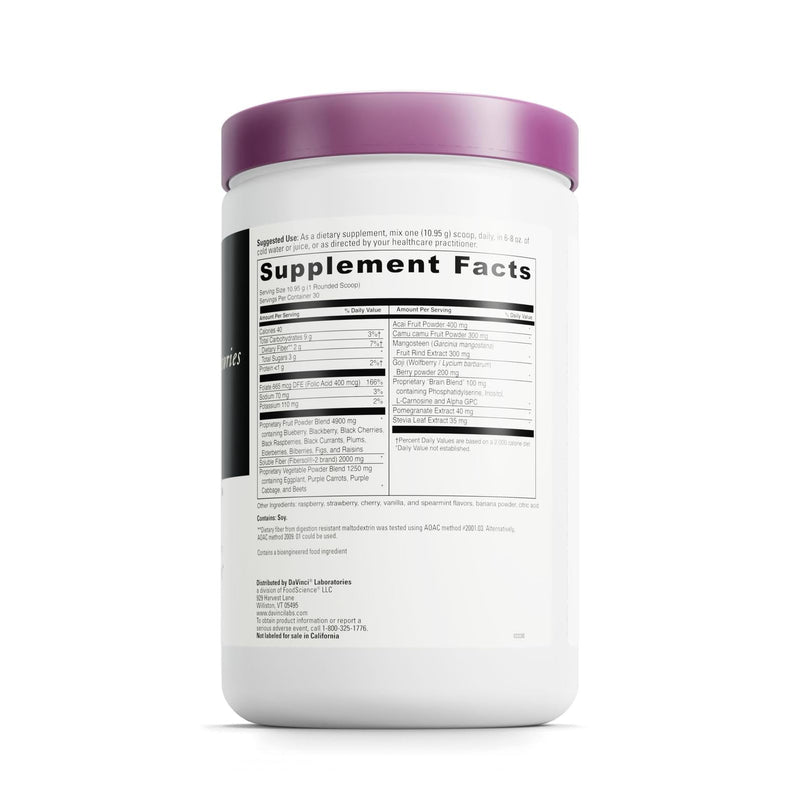DAVINCI Labs Spectra Purples – Antioxidant Powder for Brain & Immune Health